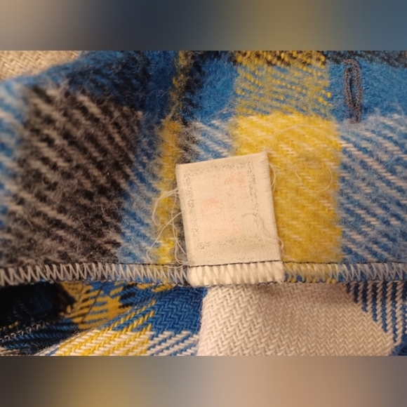 Canadian Caribou Vintage Plaid Wool Jacket 1960 EUC Size Large - Picture 8 of 8